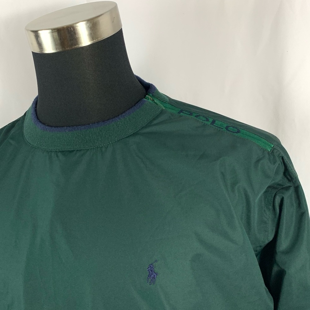 Polo golf polyester large pullover windbreaker